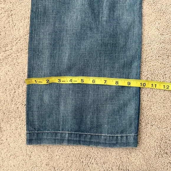 Polo by Ralph Lauren Blue Wide Leg Jeans - Picture 10 of 11